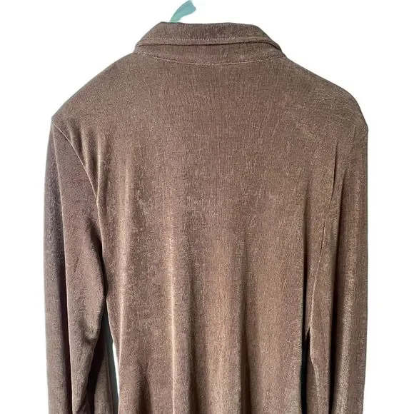 NWT With Jean Andy Dress in Chocolate Sz XL - Picture 6 of 10